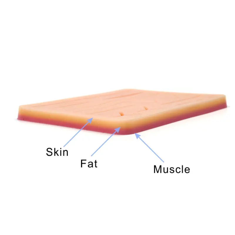 Oefenkit voor chirurgische hechtpads, oefenmodule voor huidhechtingspads, hechtset voor training